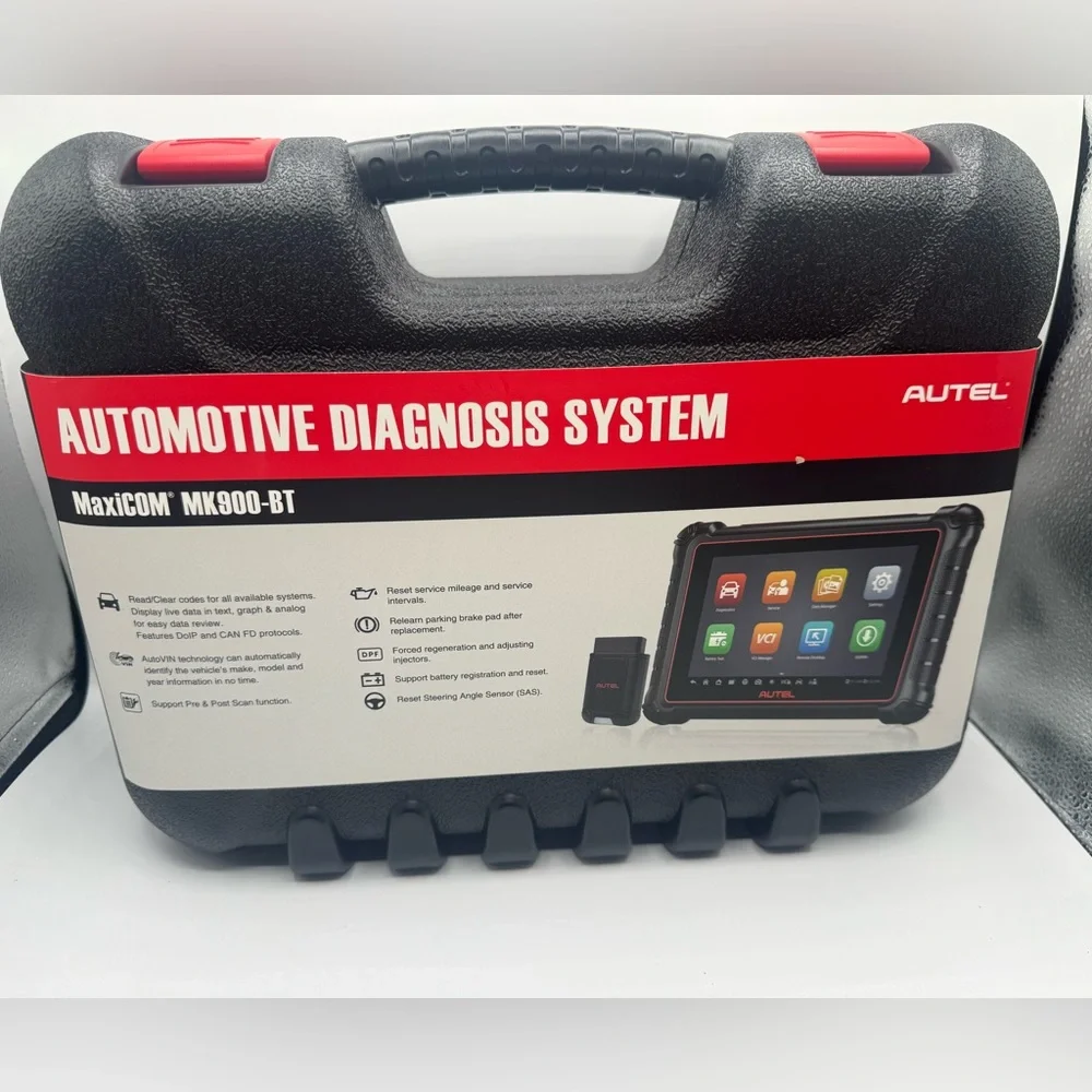 Autel MaxiCOM MK900-BT Full System Bidirectional OBD2 Scanner Tool AUTOVIN